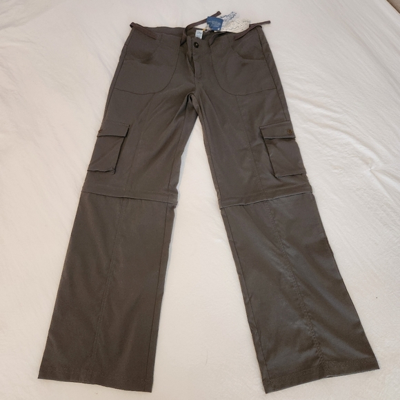 NWT Sz 14 PrAna Monarch Pants Convertible Hiking Cargo Utility Outdoors - Picture 10 of 16
